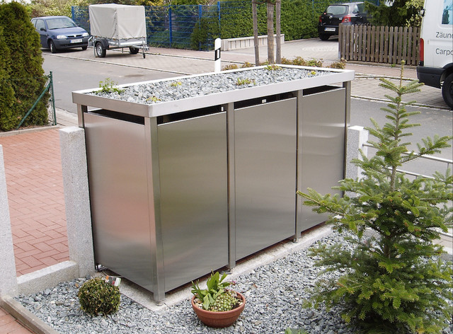 Produkteindrucke Mulltonnenhaus Im Vorgarten Sovremennyj Sad