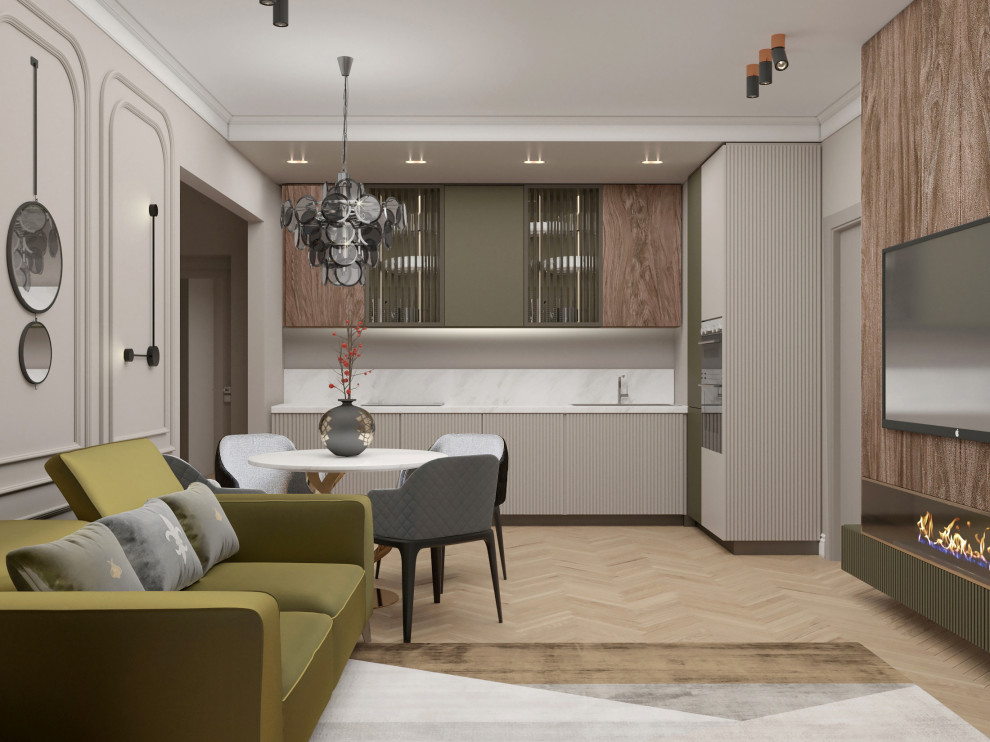 Яркое решение для квартиры в ЖК SCANDIS OZERO