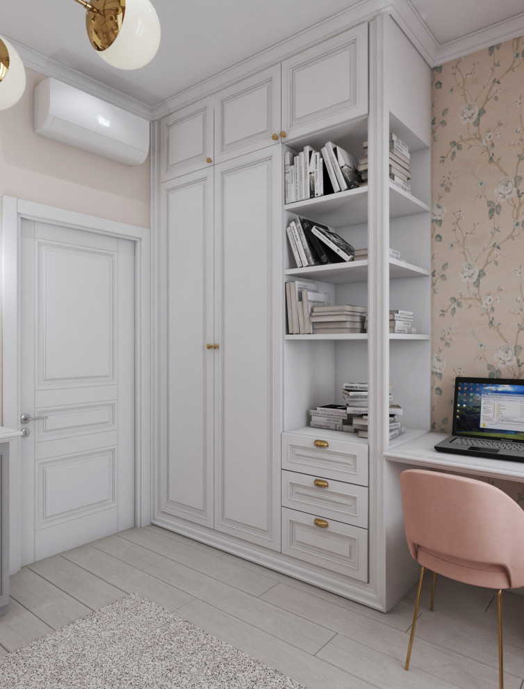 Спальня для девушки пианистки — дизайн нео классика