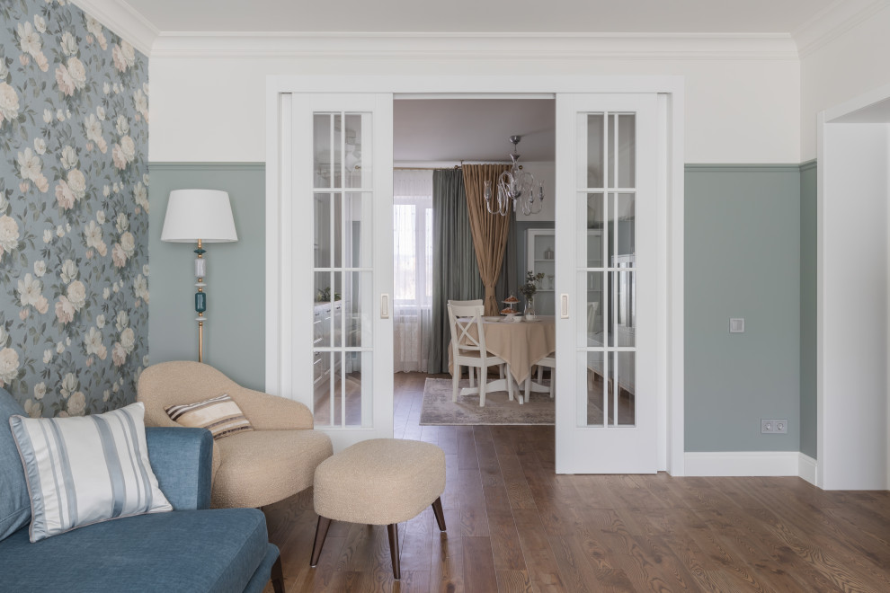 Трехкомнатная квартира в традиционном стиле