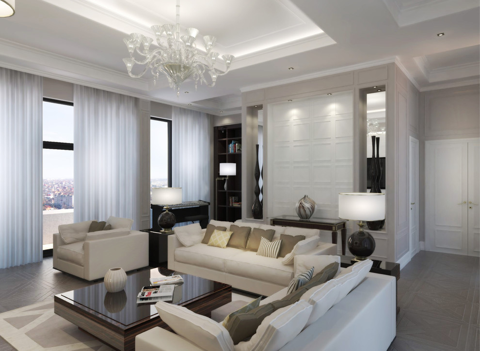 Гостиная в современной классике