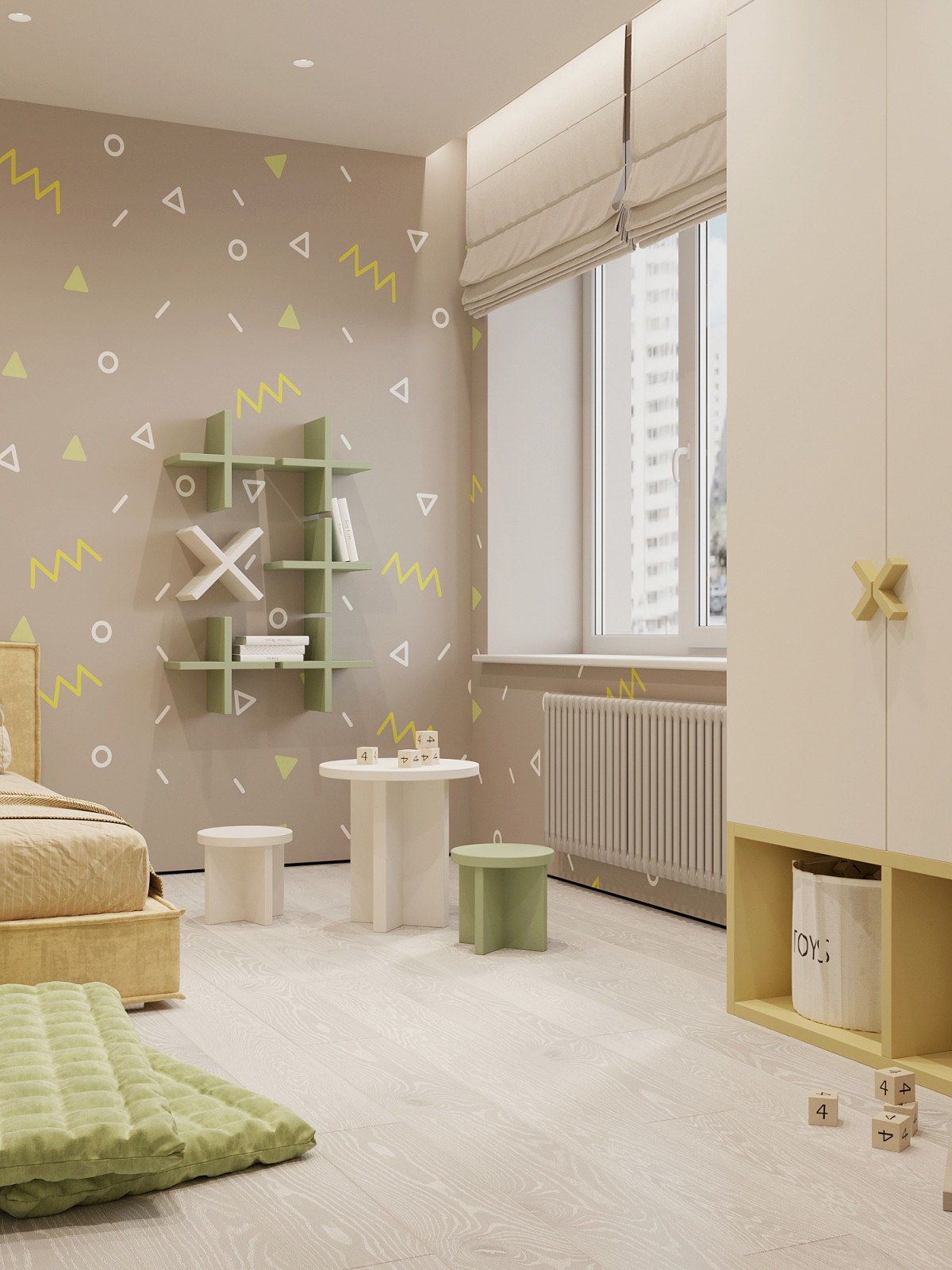 Детская комната 13 кв.м