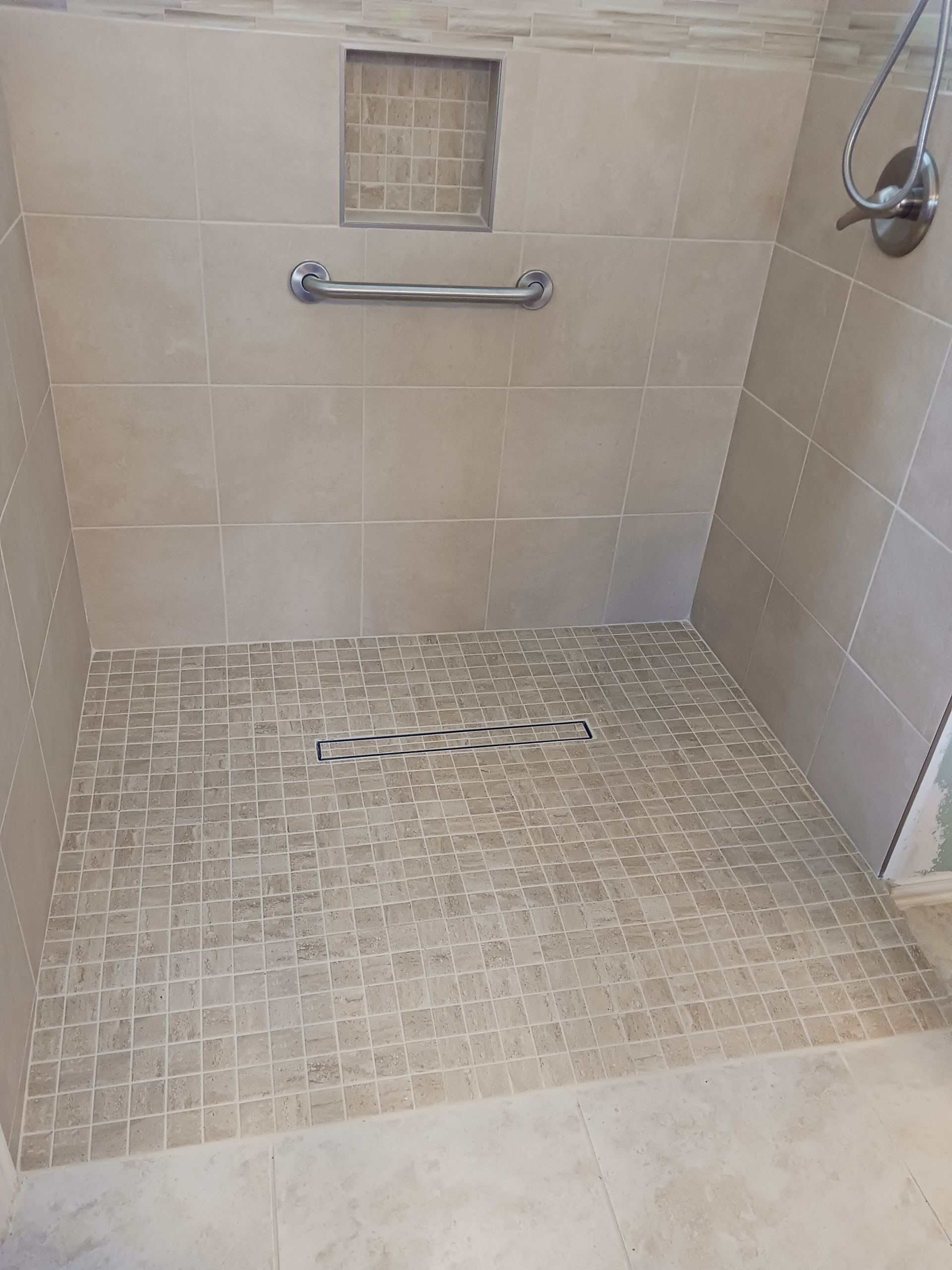 Shower with Ramp