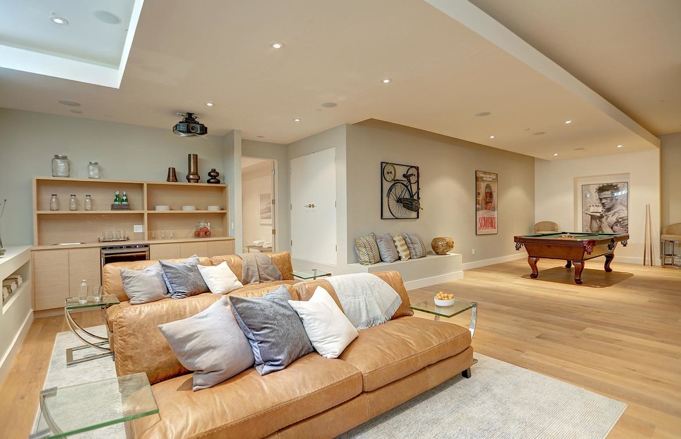 Whitfield Ave East - Modern - Home Theater - Los Angeles - by Building ...