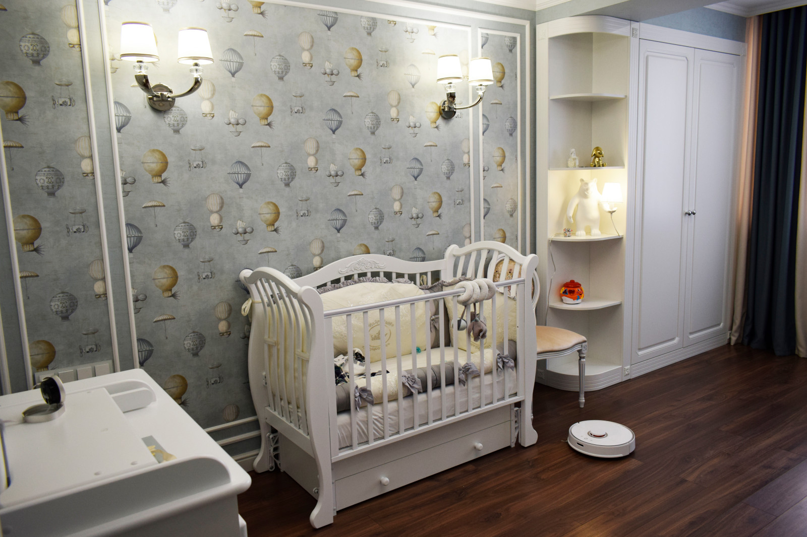 Реализованный проект детской комнаты в квартире площадью 120кв.м