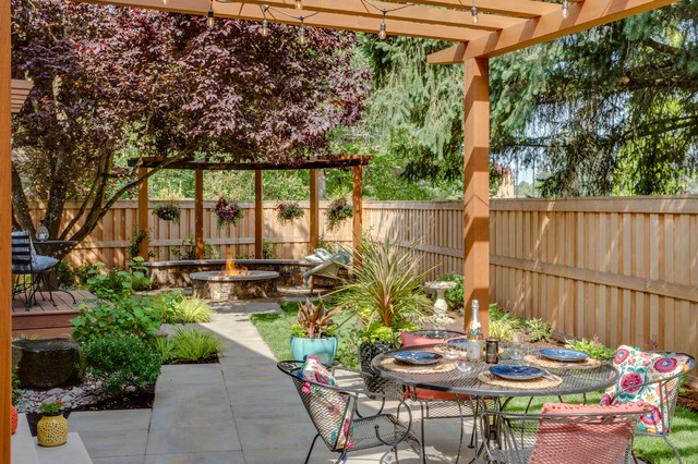 Patio Of The Week Inviting Terrace In Oregon Inspired By Italy