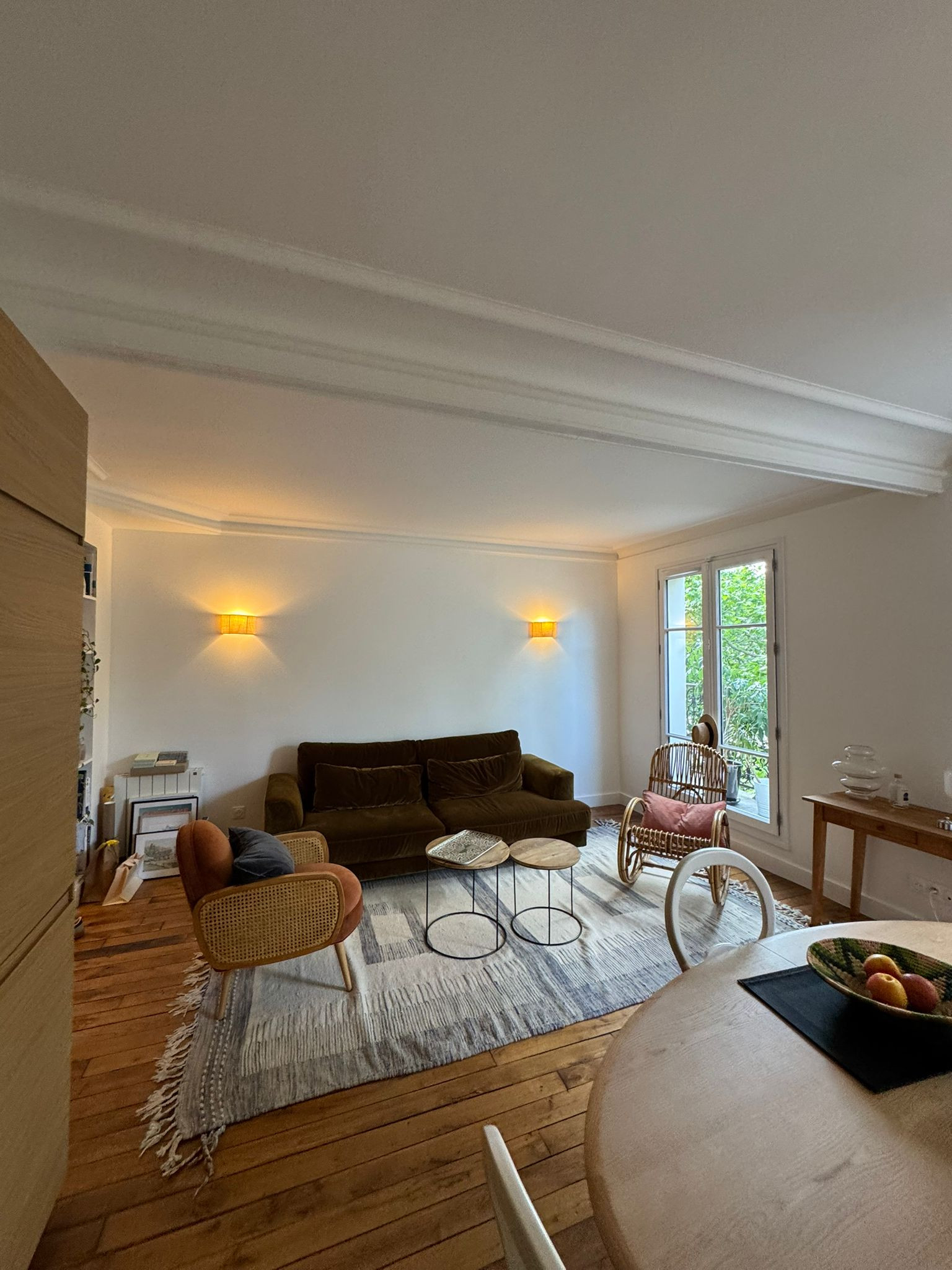 Projet Buttes Chaumont, rénovation d'un appartement de 60m2