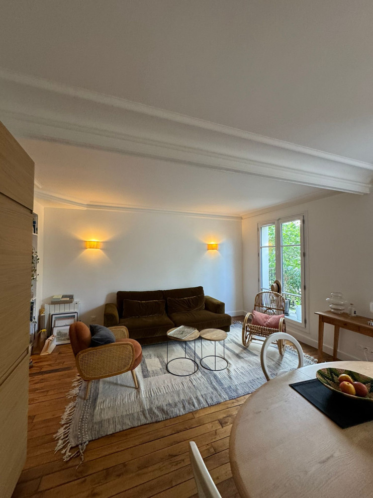 Projet Buttes Chaumont, rénovation d'un appartement de 60m2