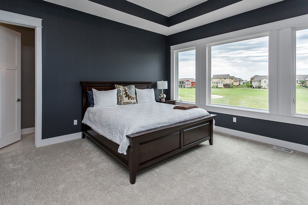 Bedroom - transitional bedroom idea