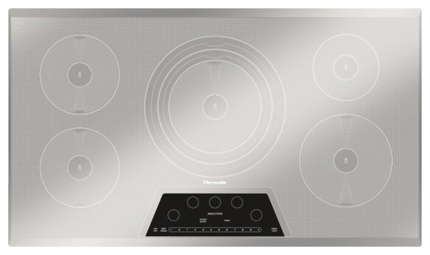 Thermador Masterpiece 36" Induction Cooktop, Silver Mirrored | CIT365KM