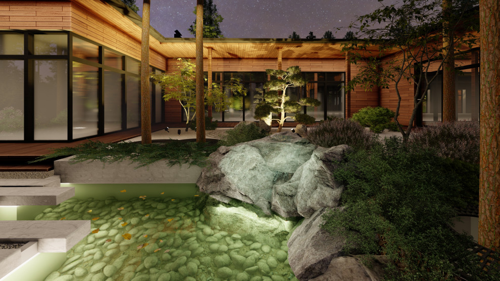 СОВРЕМЕННАЯ ИНТЕРПРЕТАЦИЯ ТРАДИЦИОННОГО ВОСТОЧНОГО САДА.