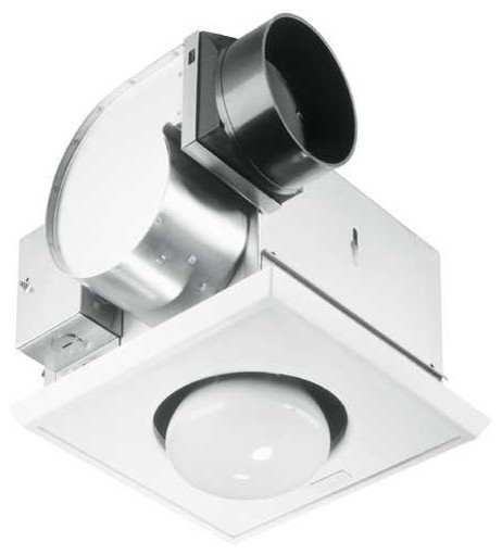 Bathroom 70 Cfm Exhaust Fan With Heat, Bathroom Ventilation Fan With Heat Lamp