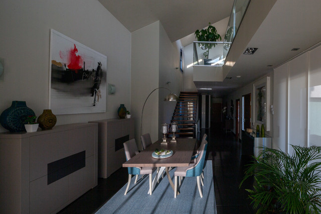 Vivienda unifamiliar contemporary-dining-room