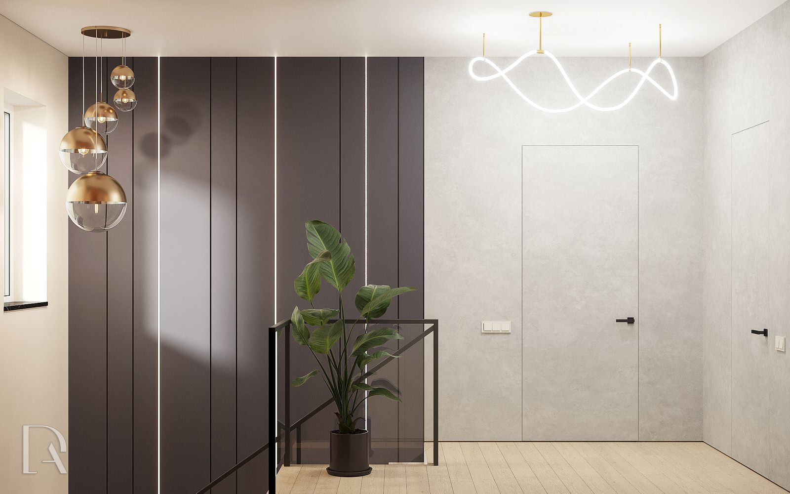 Лестничный холл 9,7 м2