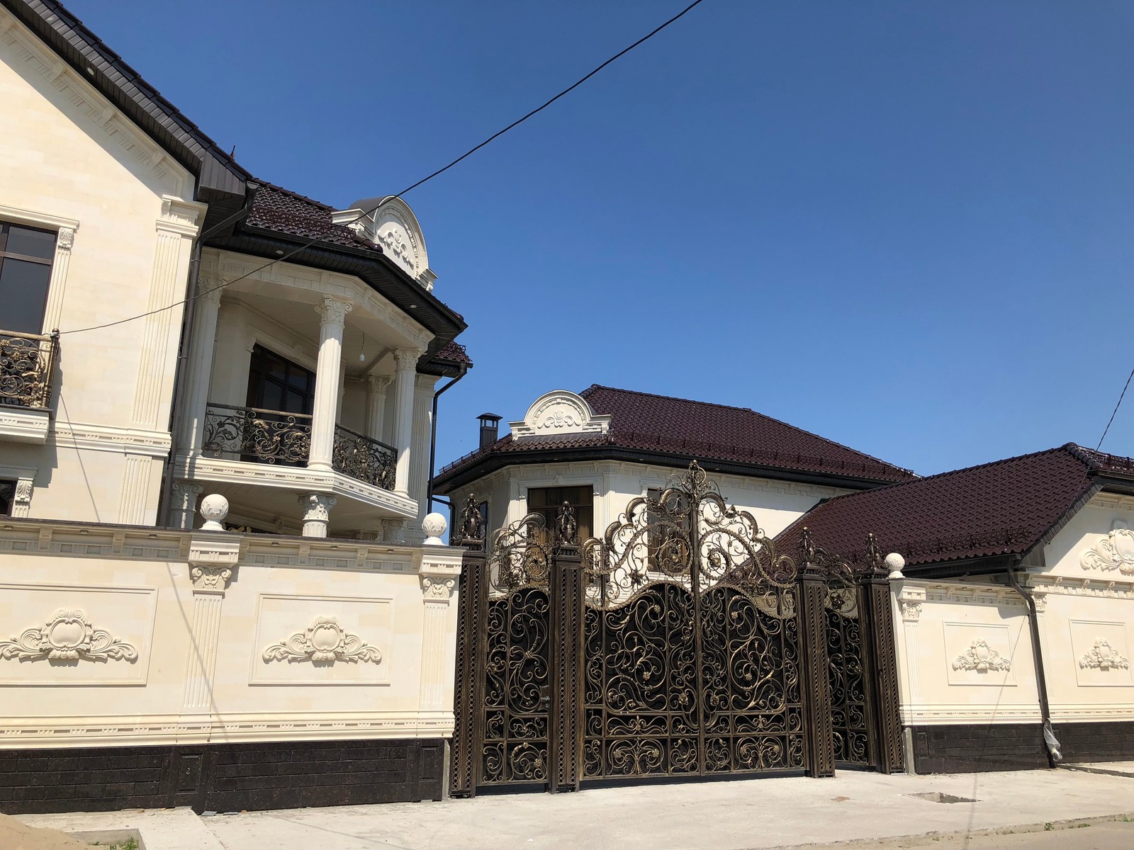 Фасад частного дома