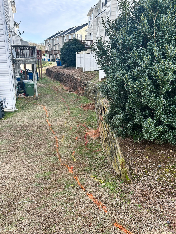 Retaining wall replacement ( Commercial Charlotte, NC)