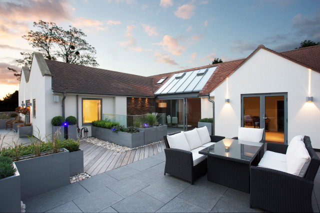 Remodelled Executive Home contemporary-terrace