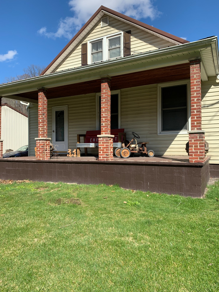 Landscaping ideas zone 6, new pillars and front door color