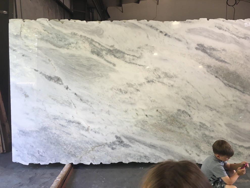 A Marble-made Snow Storm