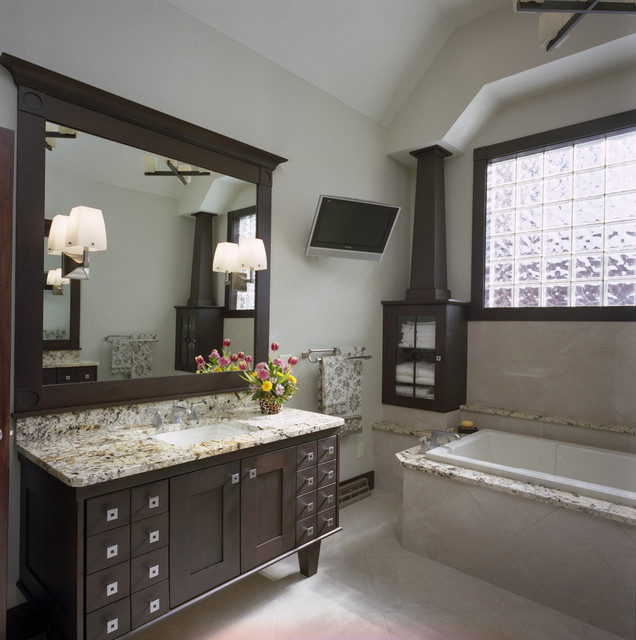 Bathroom trendy-badevaerelse