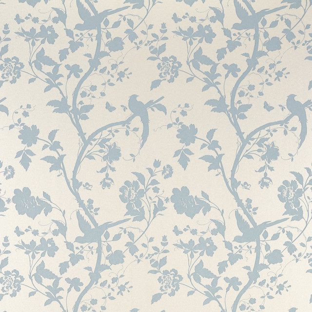  Laura Ashley Elveden Sapphire Wallpaper View in Your Room! Houzz