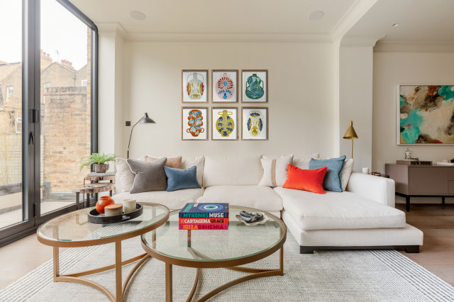 Fulham Town House trendy-dagligstue