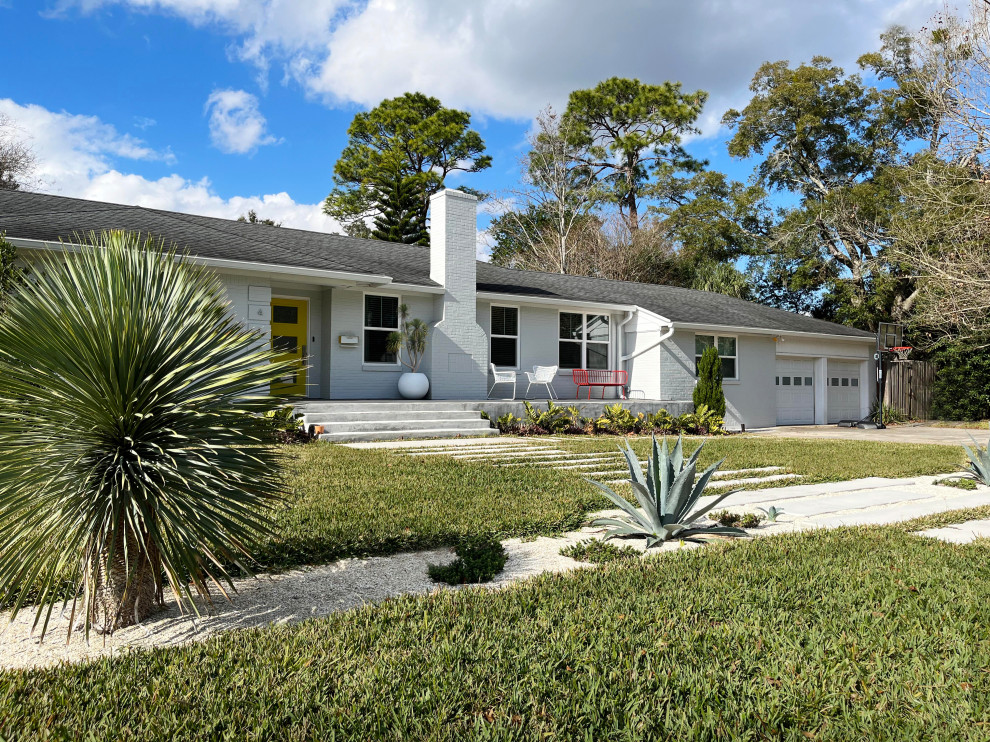 MidCentury Modern Jacksonville Midcentury Landscape Jacksonville