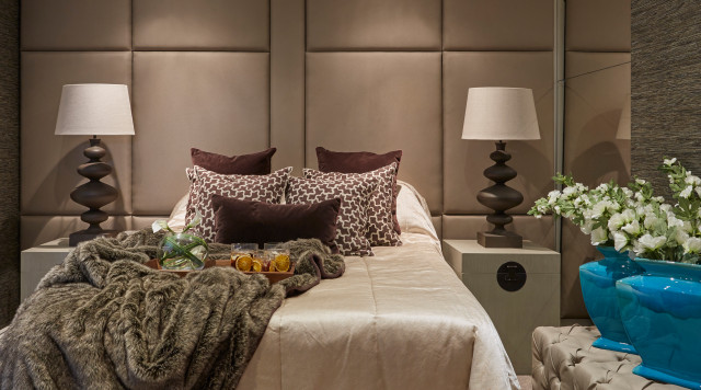 Windfall transitional-bedroom