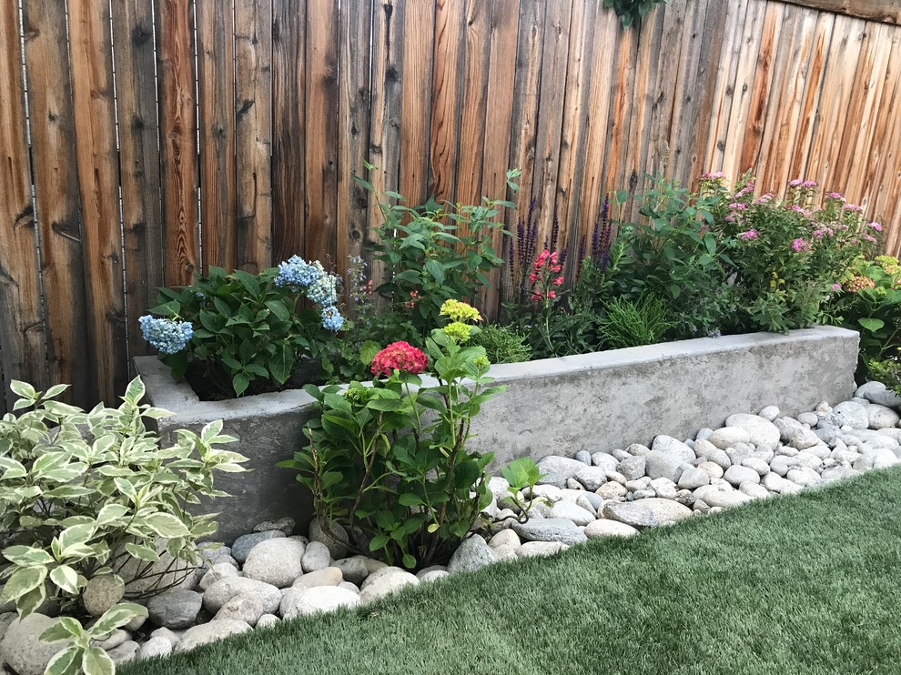 Inspiration for a transitional landscaping in Denver.