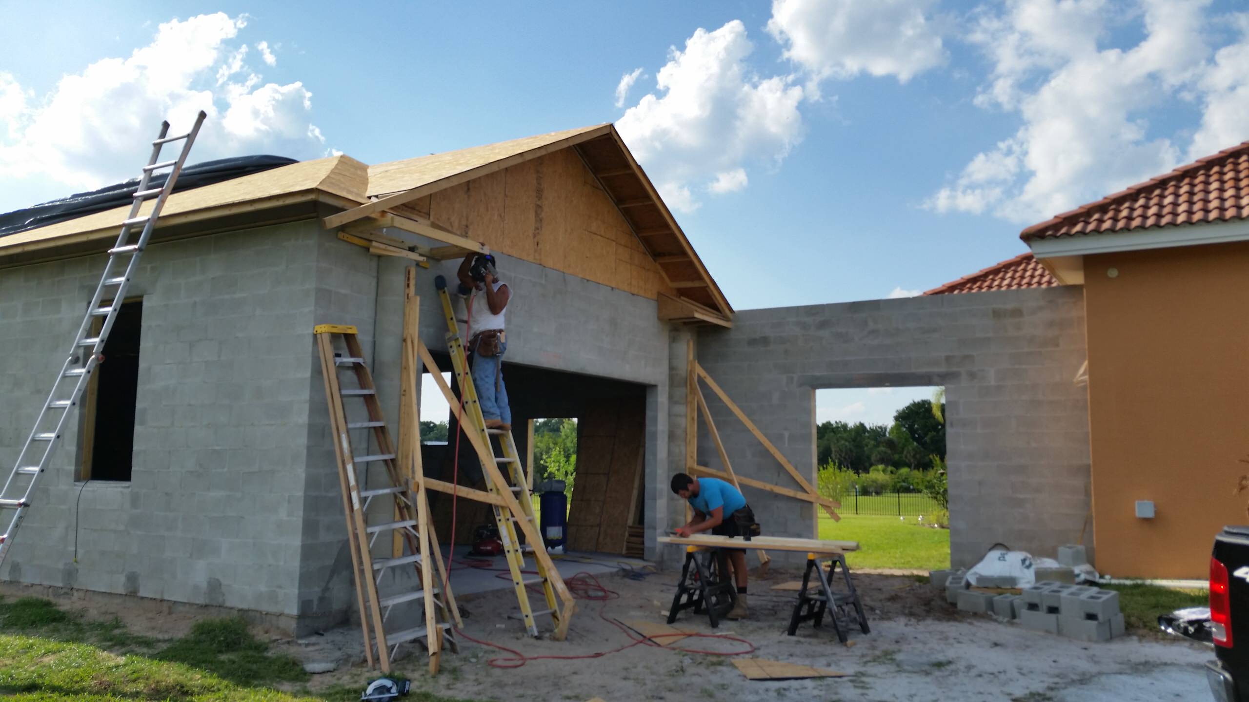 Exterior Garage Project