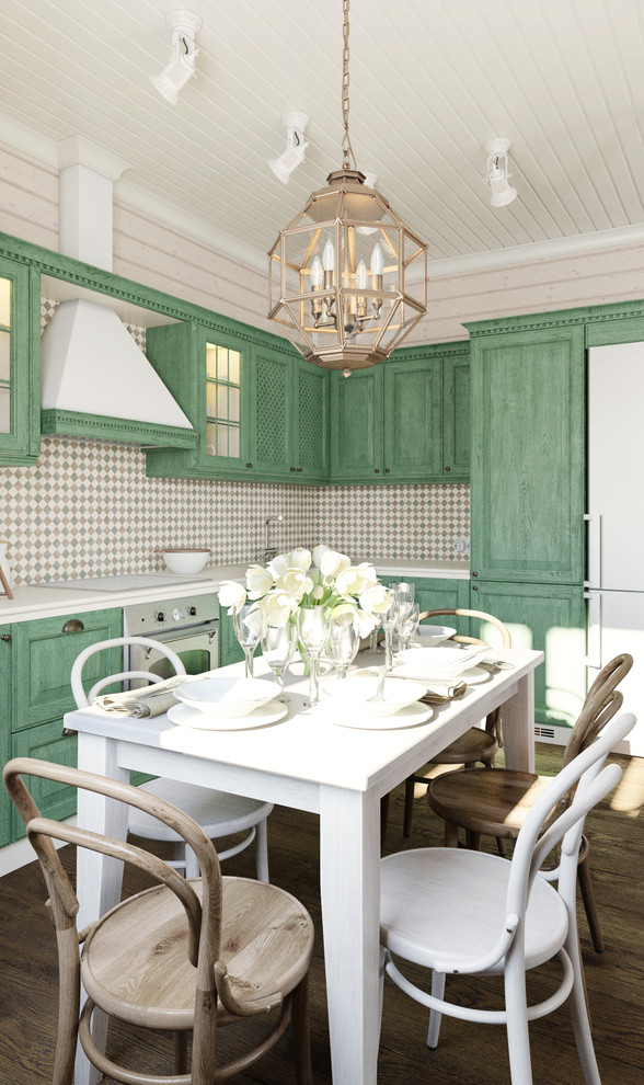 Дачный дом в стиле прованс