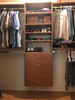 Reach-in closet in Nina Maple - Piedmont, SC