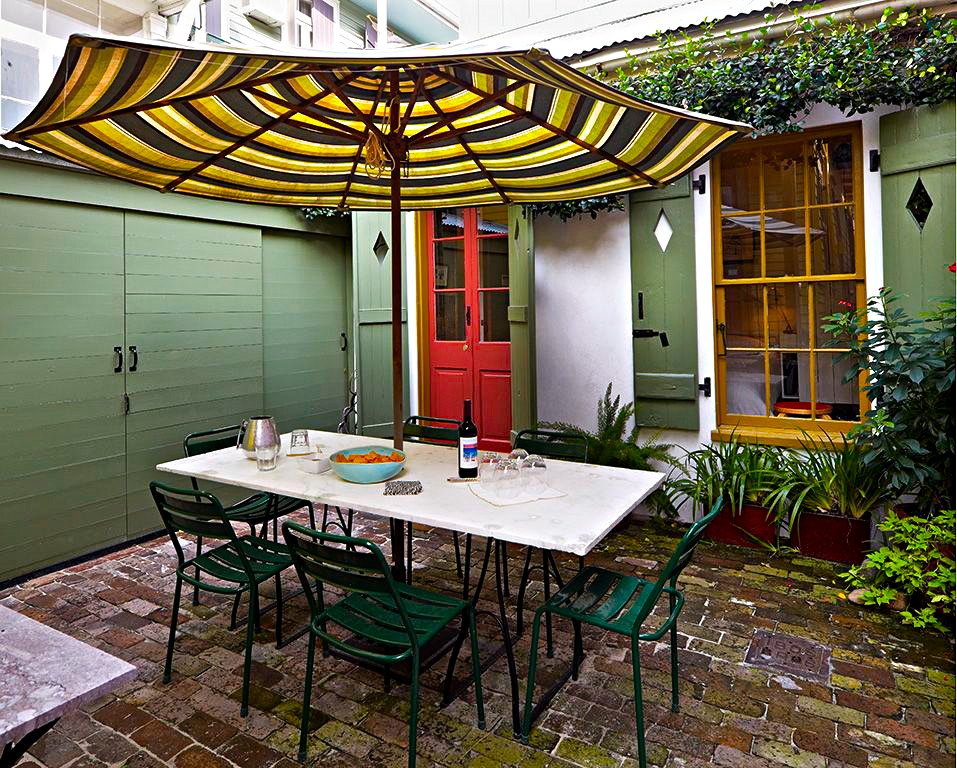 Faubourg Marigny Residence Eclectic Patio New Orleans by Volume