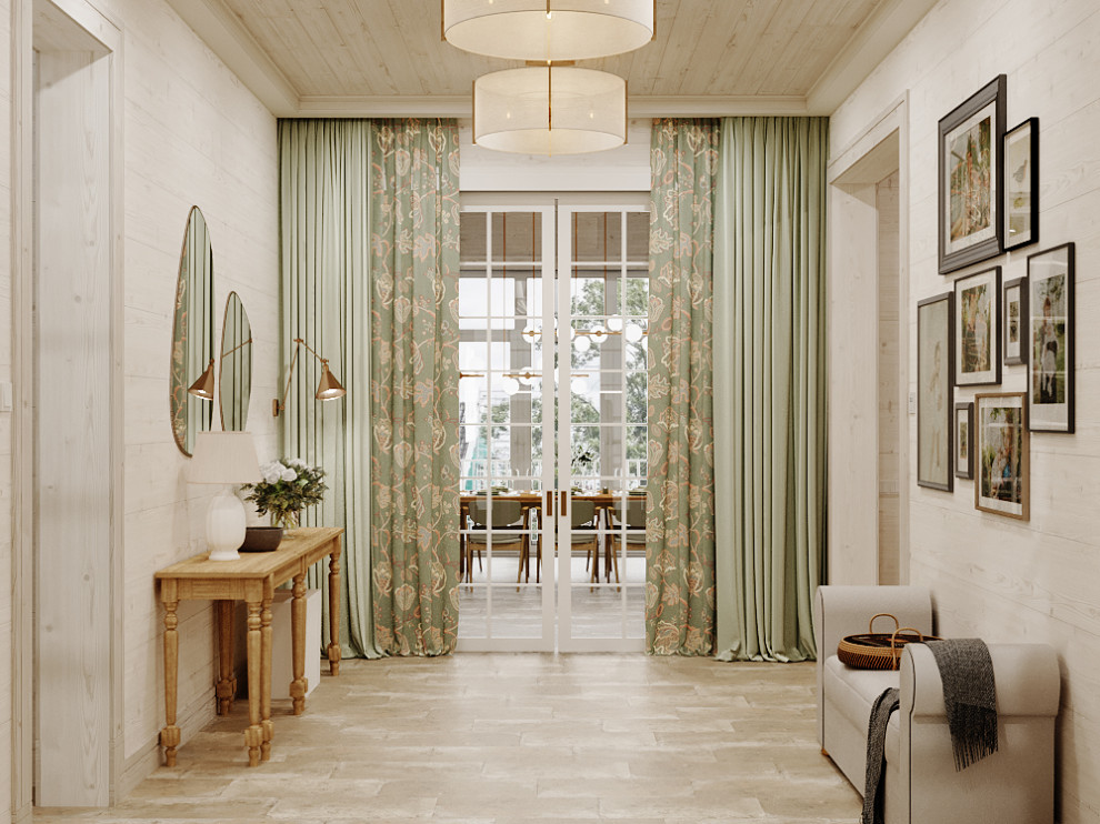 Дизайн-проект дома из клееного бруса в КП «Ново-луговая»