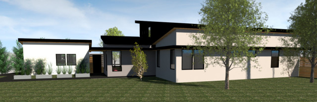 Shift House Side 2 Rendering modern-rendering