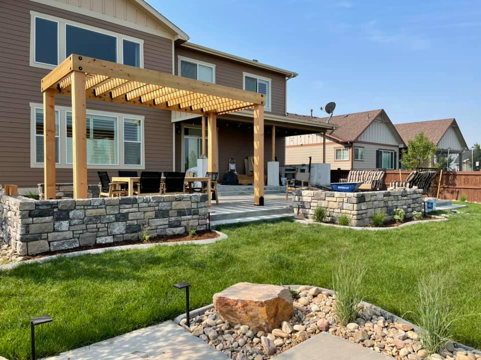 Timnath Outdoor Living Rustic Patio Denver by Colorado Native