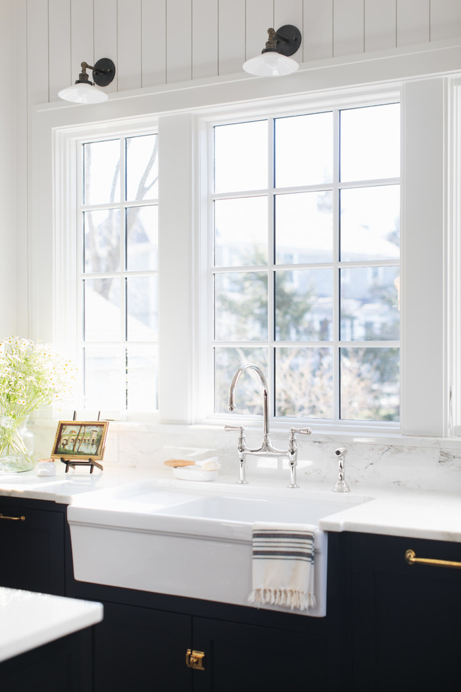 English Cottage Renovation - Transitional - Kitchen - Chicago - by AZL ...