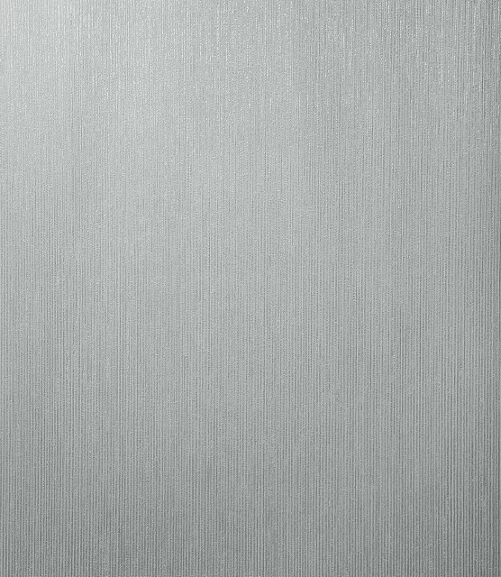 Gray Silver Metallic plain textured stria lines Wallpaper, 8.5" X 11" Sample