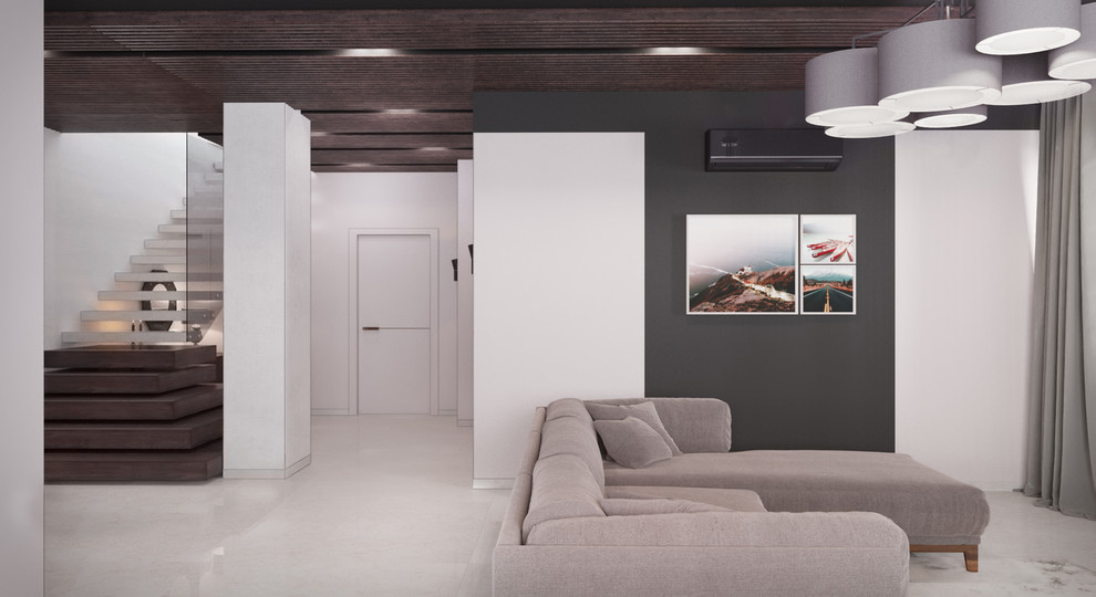 2-уровневая холостяцкая квартира