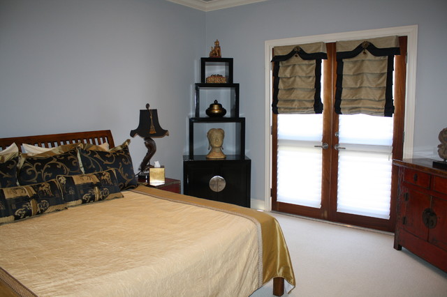 Redesigned House asian-bedroom