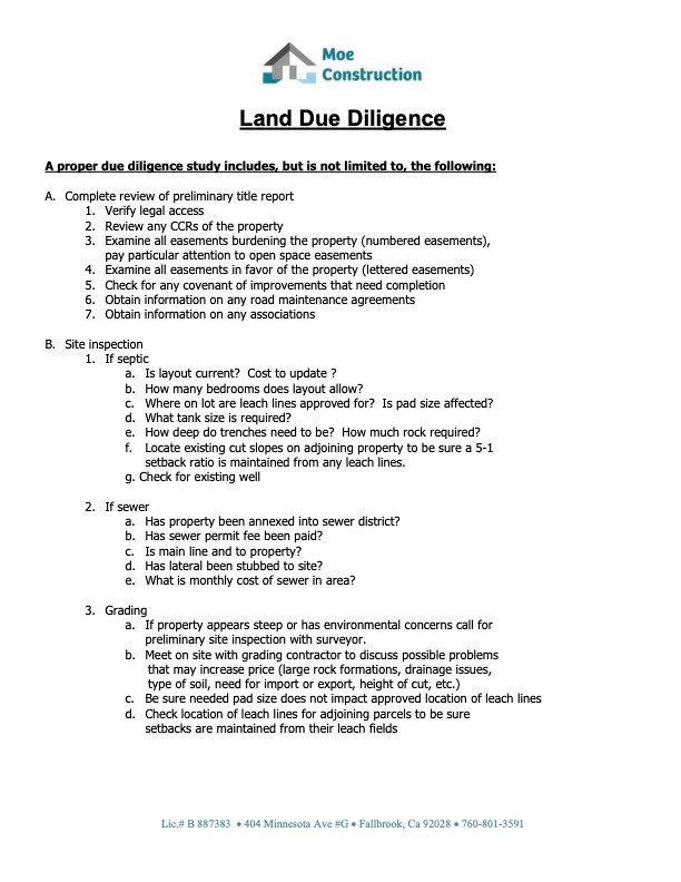 land
