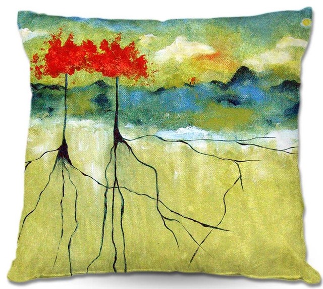 Deep Roots Outdoor Pillow, 16"x16"