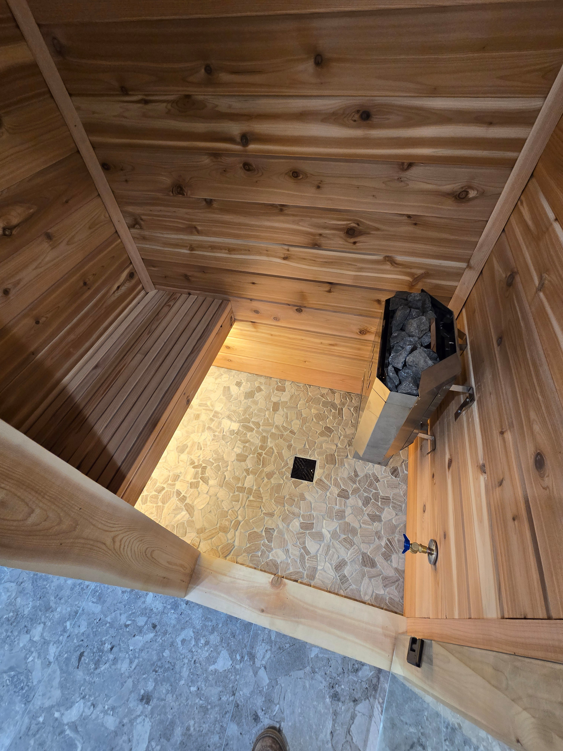 Master Bathroom Sauna
