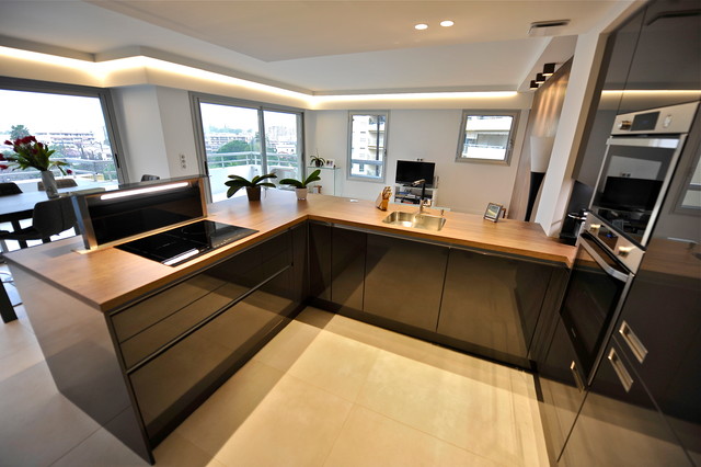 CUISINE OUVERTE modern-koek