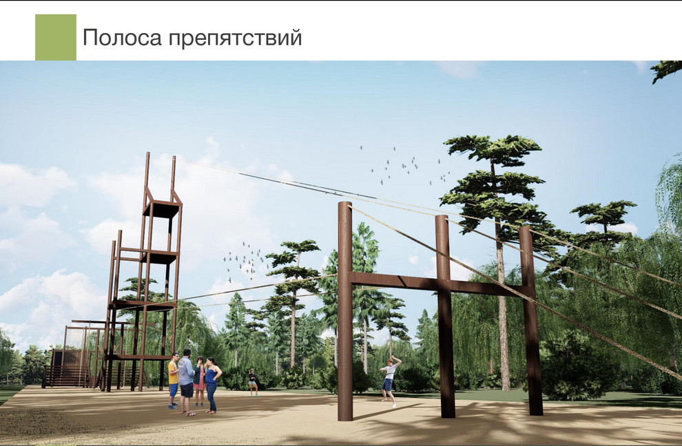 Эскизы проекта зоны отдыха