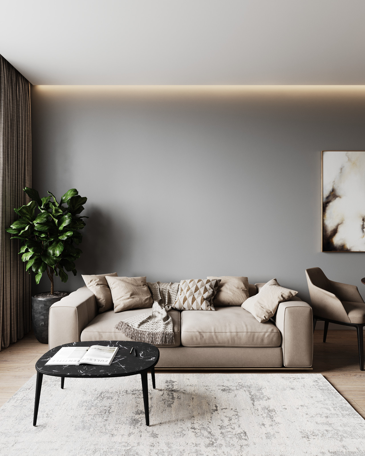 ЖК SAVIN HOUSE, кухня-гостиная