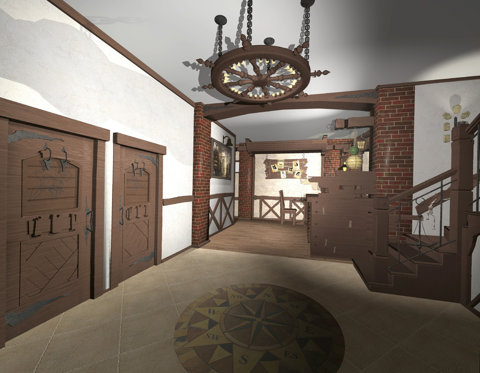 Проект реконструкции кафе "Капитан Флинт". Зеленоградск