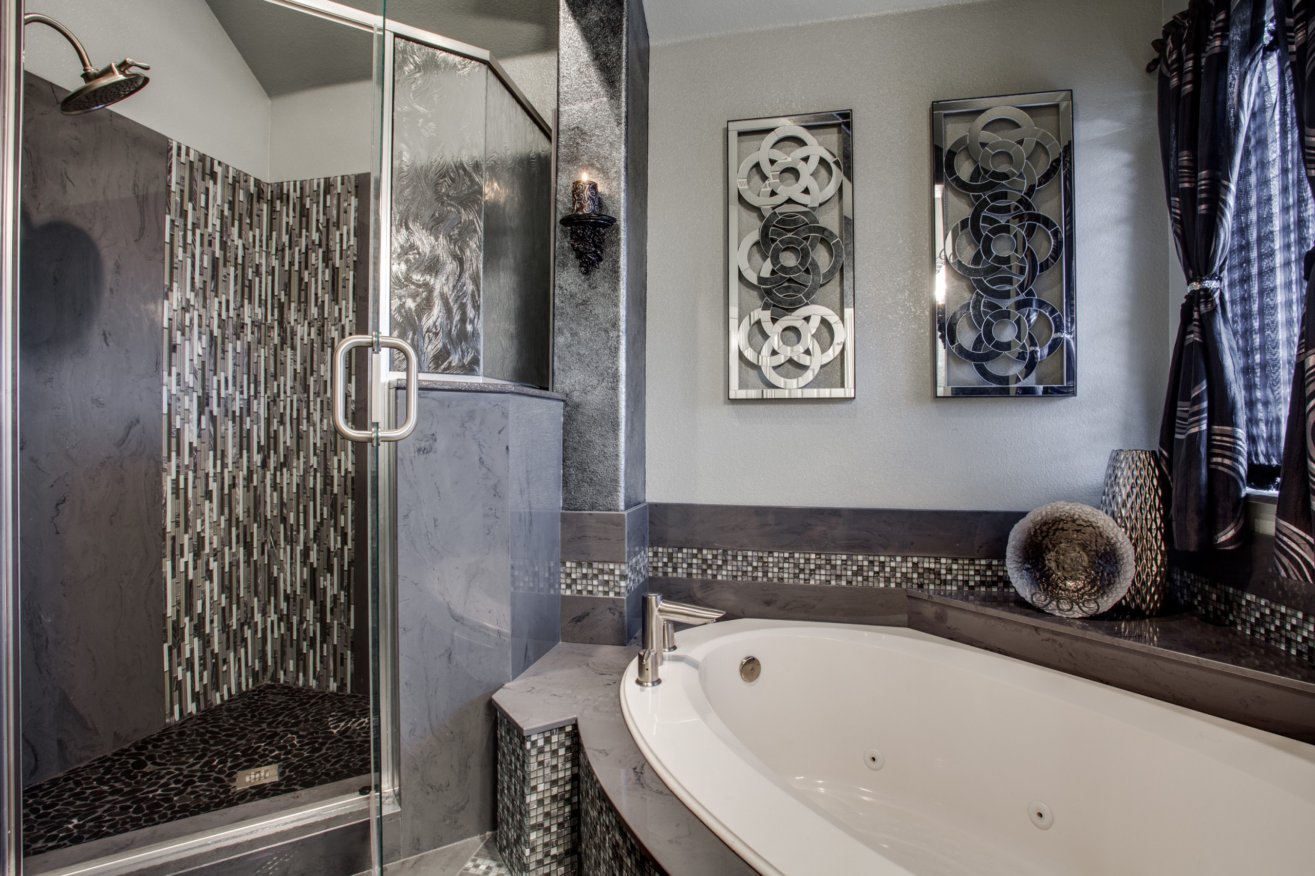 Eclectic Master Bath