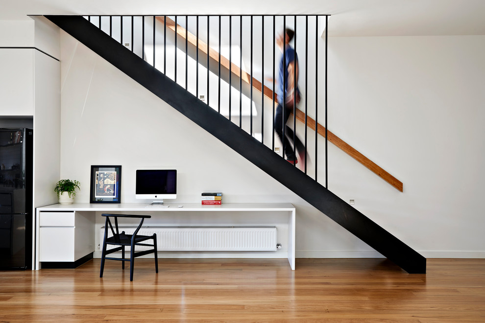 Modern staircase in Melbourne.