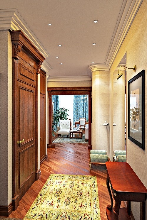 Современная классика в городской квартире